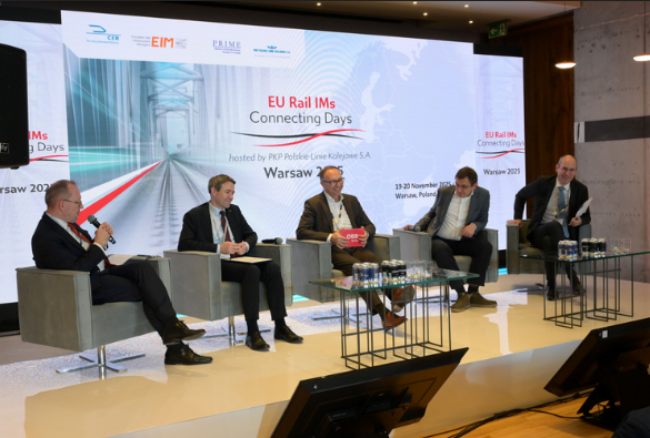 Conectando Europa: los directores generales de gestores de infraestructuras de toda Europa se centran en el tren de alta velocidad, la preparacin estratgica y la inversin sostenible